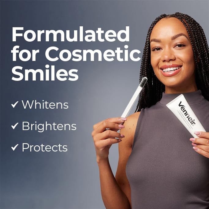 Pasta dental Venneir libre de SLS: fórmula suave para dientes y encías.