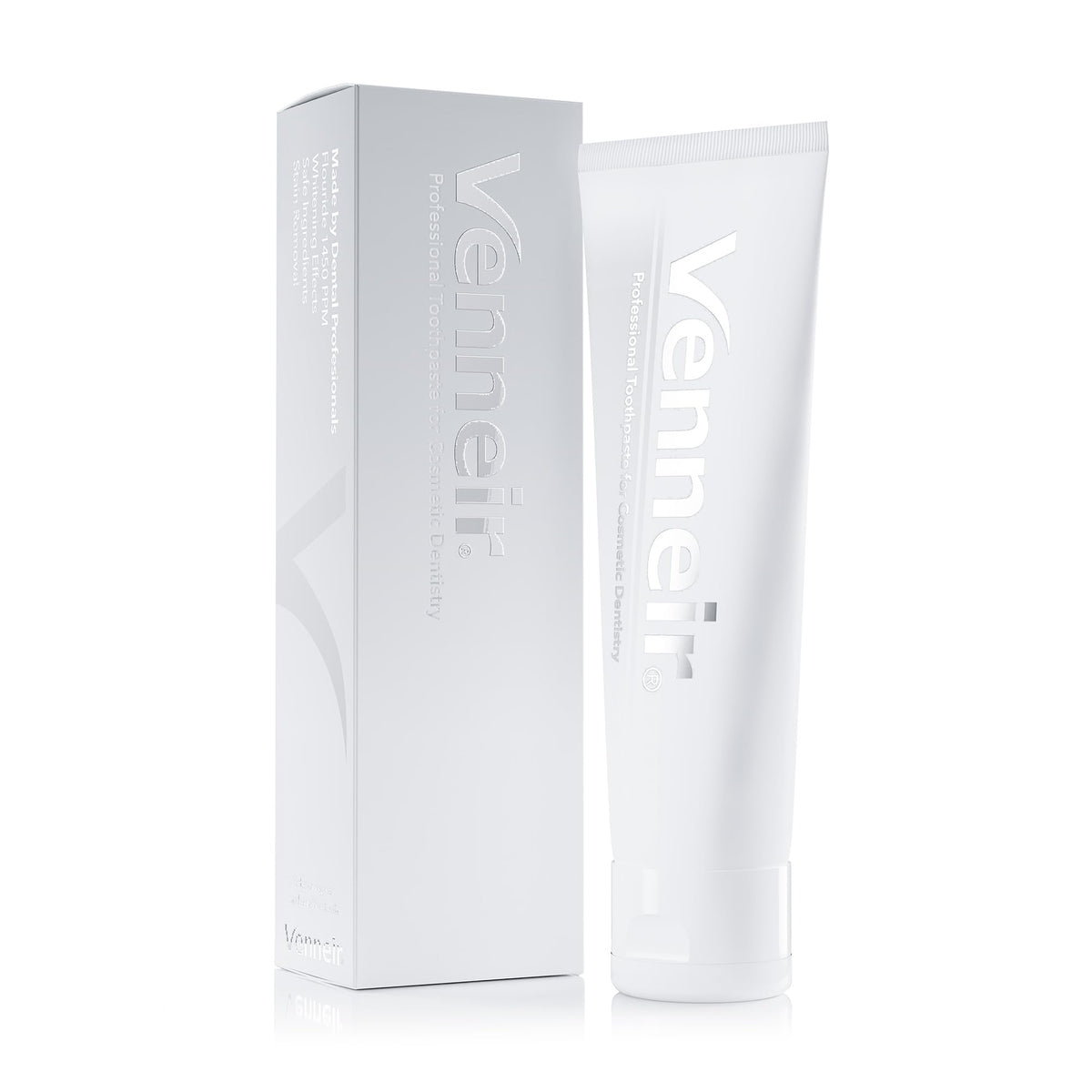 Pasta dental Venneir para carillas: blanqueamiento suave y cuidado profundo.