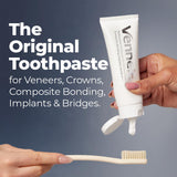 Pasta dental Venneir para implantes: protege la salud del esmalte alrededor de restauraciones.
