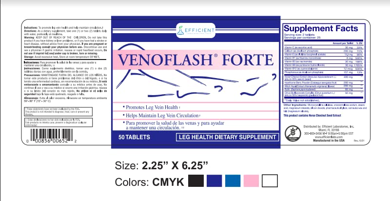 Venoflash Forte: dosis diaria para apoyar la salud de las venas y piernas