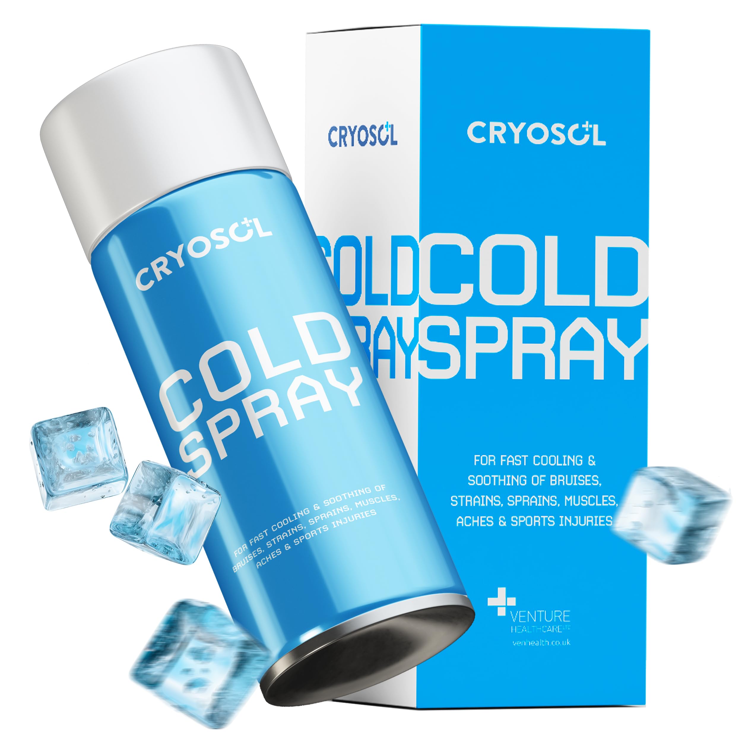 Cryosol spray de frío para alivio inmediato en lesiones leves
