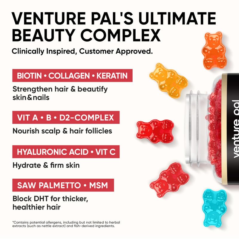 Textura suave de gomitas Venture Pal para cuidado diario.