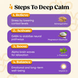 Cuchara medidora de Venture Pal Calm Drink Mix, preparación rápida.