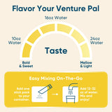 Venture Pal disolución rápida, sin grumos en cada porción
