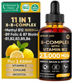 Venture Pal Gotas complejo B: botella visible para energia diaria