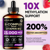 Gotas Venture Pal B1-B2-B3-B5-B6 para metabolismo y vitalidad