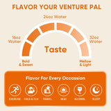 Hidratación diaria para actividades y ritmo acelerado con Venture Pal.