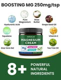 Venture Pal Loción de magnesio: manteca de karité aporta nutrición y suavidad.