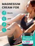 Venture Pal Magnesium Lotion: ingredientes clave como coco y ácido hialurónico para hidratación.
