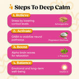Venture Pal Calm Drink Mix: polvo en agua, sabor suave sin azúcar para pausa tranquila.