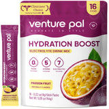 Venture Pal polvo electrolito sin azúcar vertido para hidratación rápida