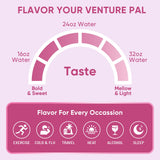 Uso diario de Venture Pal para mantener la hidratación