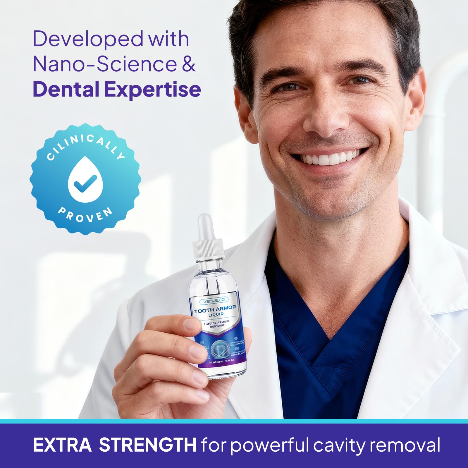 venueco armadura dental liquido aliento fresco durante el día