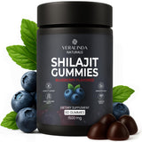 Veralinda Naturals gomitas Shilajit en bote para energía natural diaria