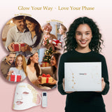 Veraylife kit portátil para sesiones de luz facial en movimiento.