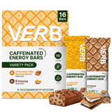 Barra Verb energizante en empaque compacto, ideal para viajar y probar sabores.