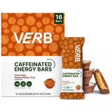 Barra Verb Caffeinated Energy Bar en empaque, sabor Chocolate con mantequilla de cacahuete.