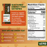 Verb Energy Bar barra proteina vegetal 10 g ideal para merienda post entreno