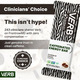 Cafeína de té verde en Verb Energy Bar, energía suave para un enfoque estable.
