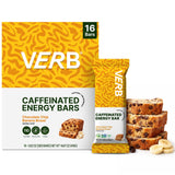 Barras Verb Energy en empaque, energía rápida para empezar el día.