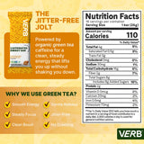 Textura suave de Verb Energy, snack delicioso para cualquier momento.
