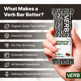 Energía sostenida con Verb Energy Bar para entrenamientos o caminatas.