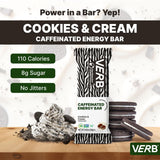 Verb Energy Bar con ingredientes simples y energía limpia para el día.