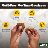 Uso diario de Verb Energy Bar para trabajo y estudio en cualquier lugar.