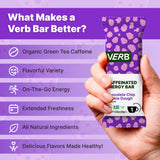 Verb Energy Bar uso diario en trabajo y estudio