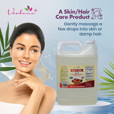 Verdana Aceite MCT: masaje profesional con aceite de soporte.