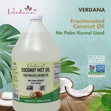Verdana MCT de Coco como portador ligero para masajes y aromaterapia.