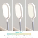 Verilux HappyLight Duo, luz de espectro completo de 10.000 lux para claridad visual.