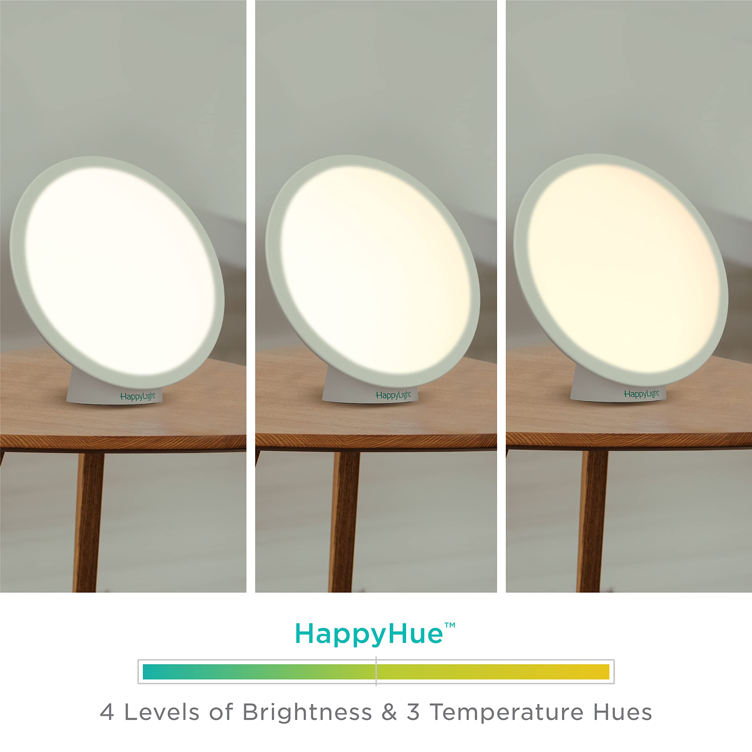 Verilux HappyLight Halo brillo configurable en 4 niveles para adaptar la rutina