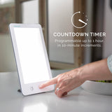 Verilux HappyLight Touch Plus temporizador para sesiones a medida