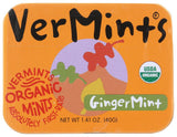 Vermints GingerMint: lata portátil para aliento fresco en cualquier momento.
