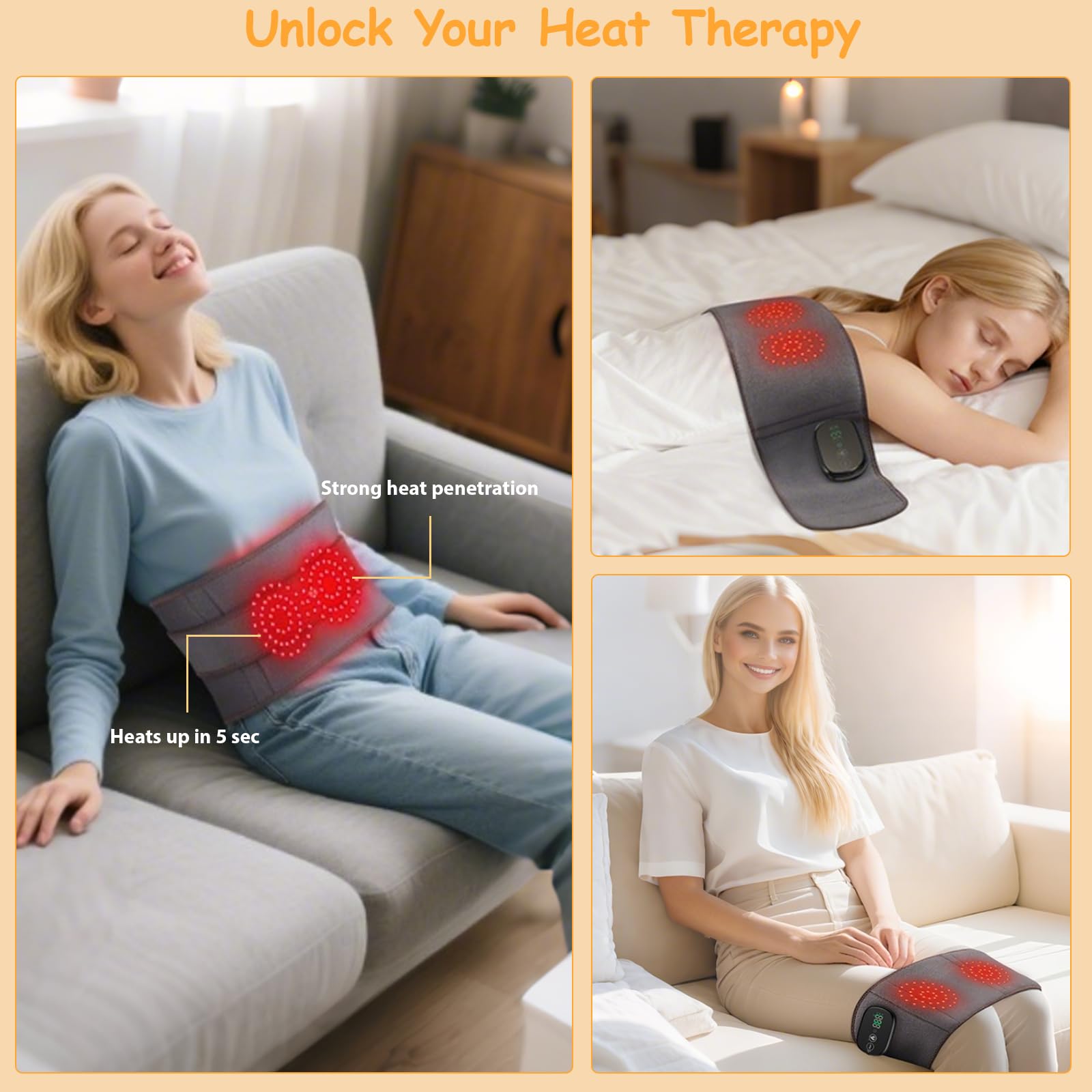 Veroral tejido neopreno ajuste ergonómico ofrece sujeción suave y cómoda.