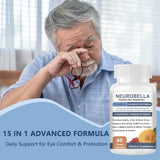 Versafy Neurobella: cápsulas en primer plano, nutrición ocular clave