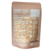 Verso Clean Being: etiqueta con luteolina y dihidroquercetina, ingredientes clave.