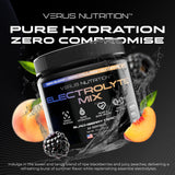 VERUS NUTRITION electrolitos sin azúcar en bote reutilizable para uso continuo