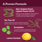 Vetality ingredientes naturales, enfoque en mejillón verde de Nueva Zelanda, apoyo para articulaciones.