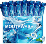 VeteLab enjuague bucal de viaje, paquetes individuales para refrescar durante el día.