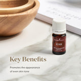 Vetiver de Young Living, aroma terroso para difusor en casa