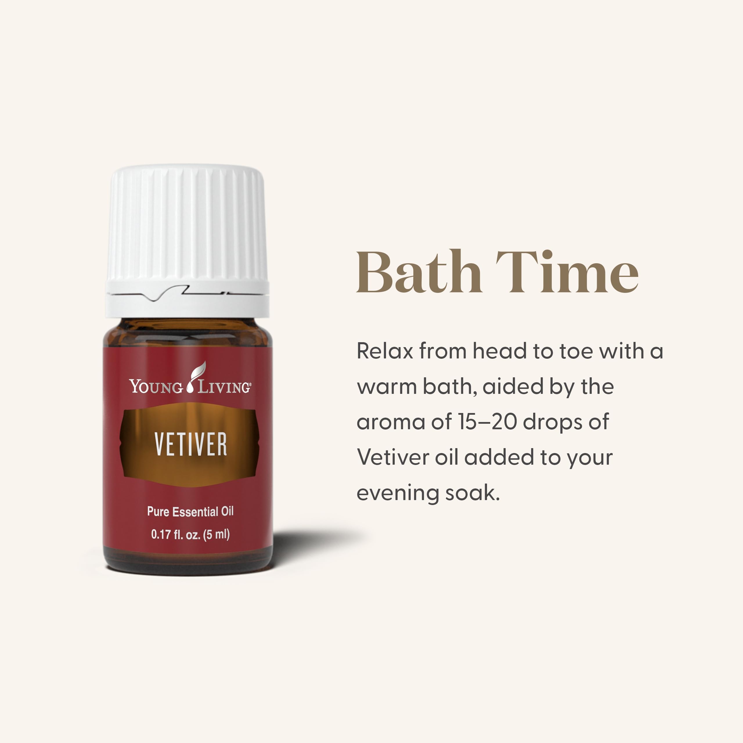 Young Living Vetiver, calma para la hora de dormir de niños