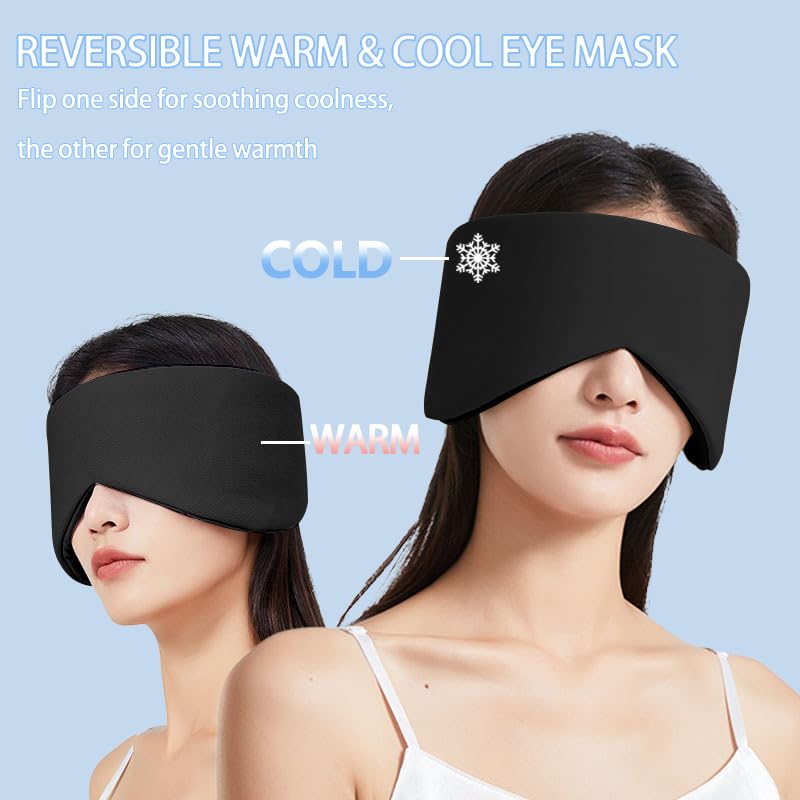 Vettres mascarilla envolvente bloquea la luz y atenúa ruidos cercanos.