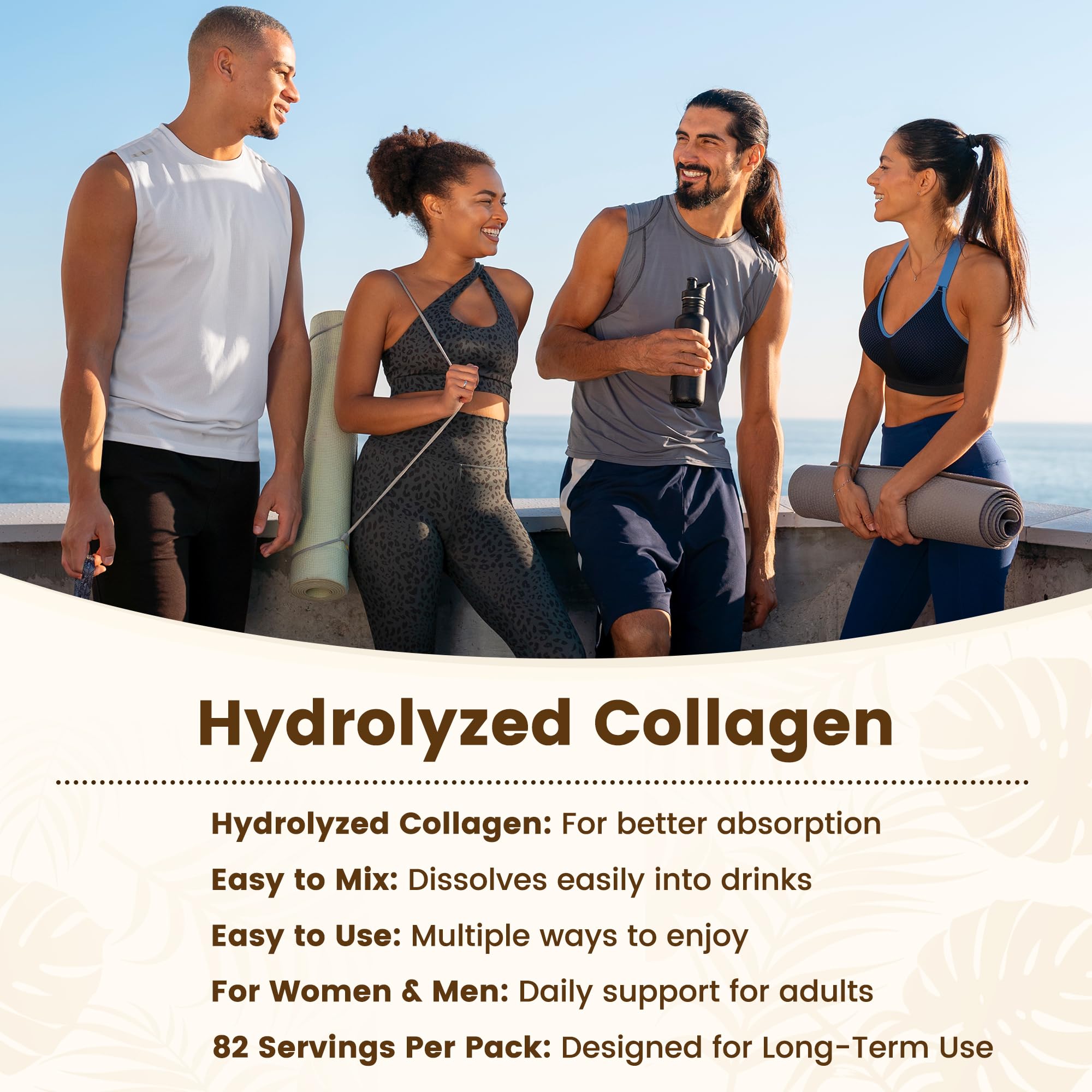 VEV Multi Collagen dosis cuchara, medición diaria fácil y práctica
