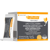 Vevoec Gynable UROCollagen: botella sirviendo, apoyo para control urinario diario.
