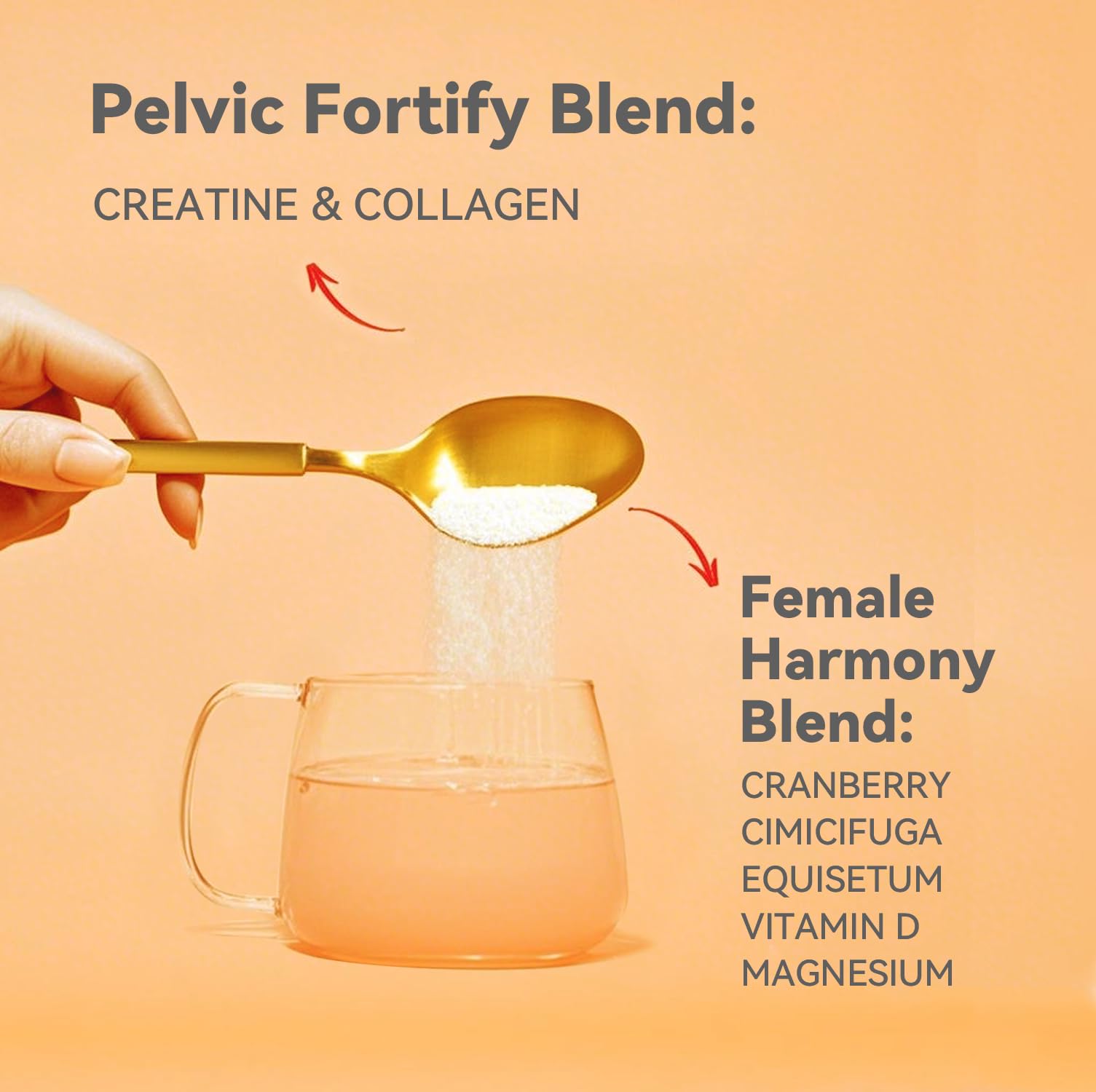 Vevoec Gynable UROCollagen: sabor limón, agradable toma diaria para comodidad.