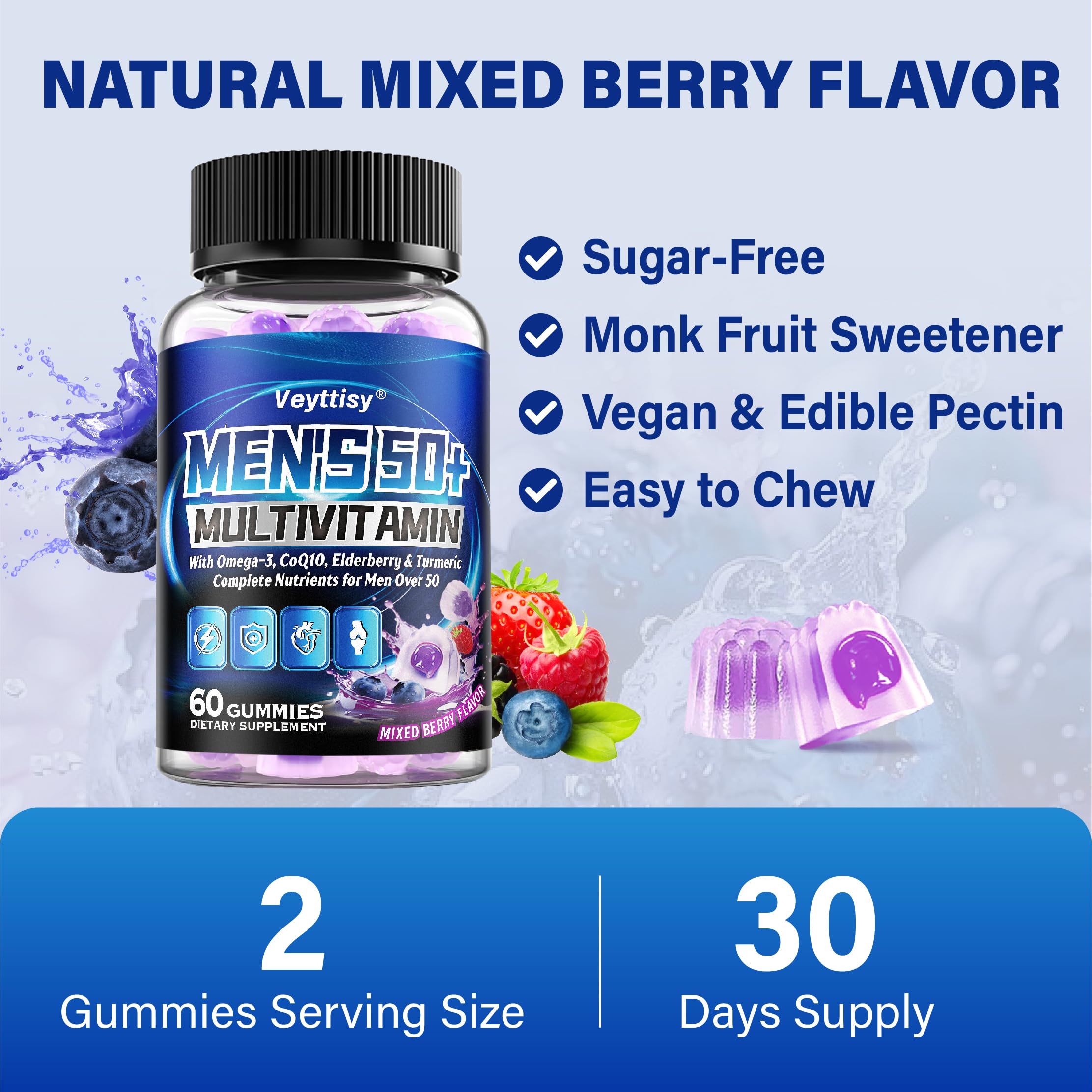 Diseño de empaque de Veyttisy multivitaminas