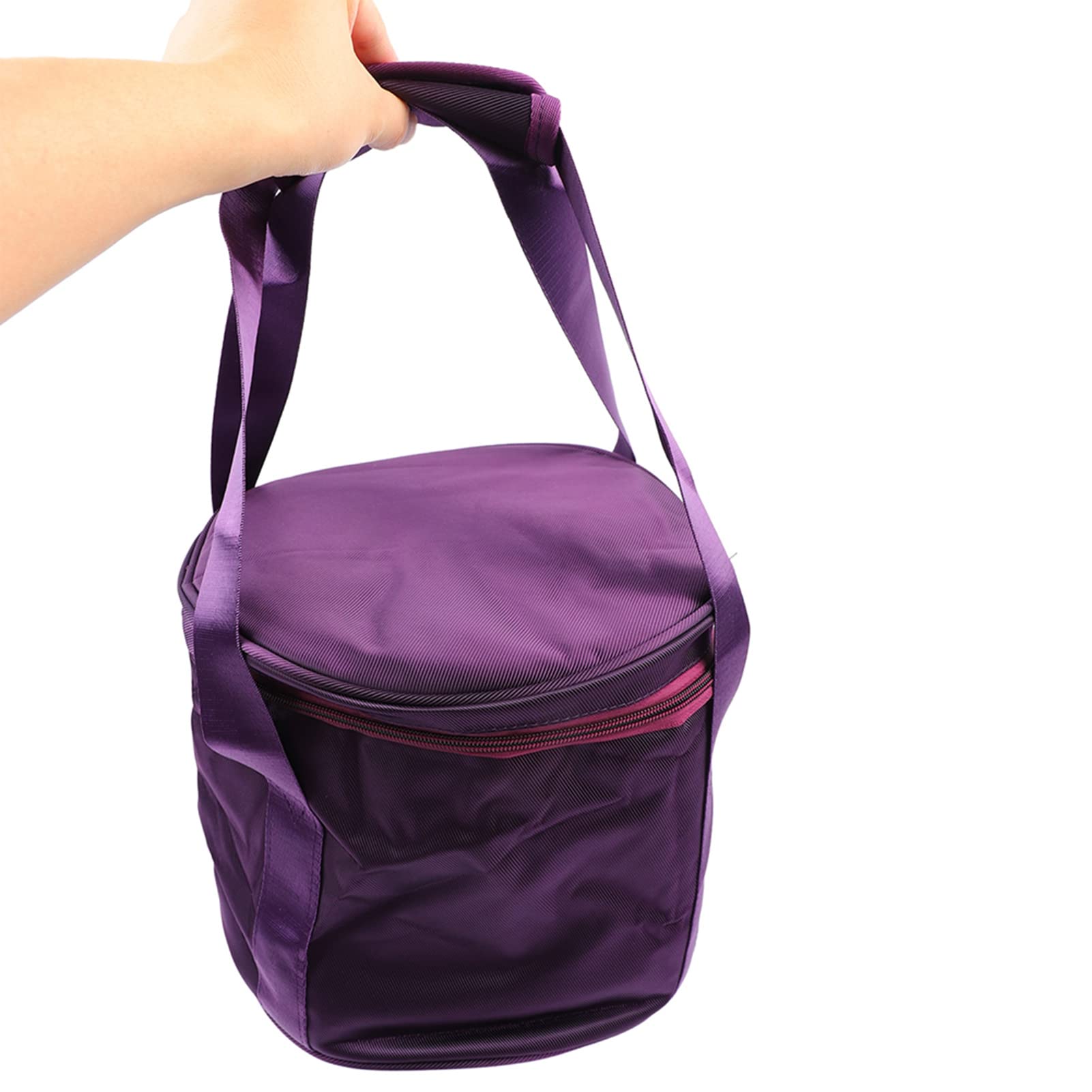 VGEBY transporte fácil en viajes con la bolsa para cuenco cristal