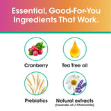 prebioticos fructo-oligosacaridos de vh essentials: flora íntima equilibrada.